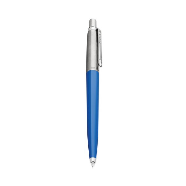 Parker Jotter Ballpoint Pen, Retractable, Medium 0.7 mm, Blue Ink, Blue Barrel 2076052